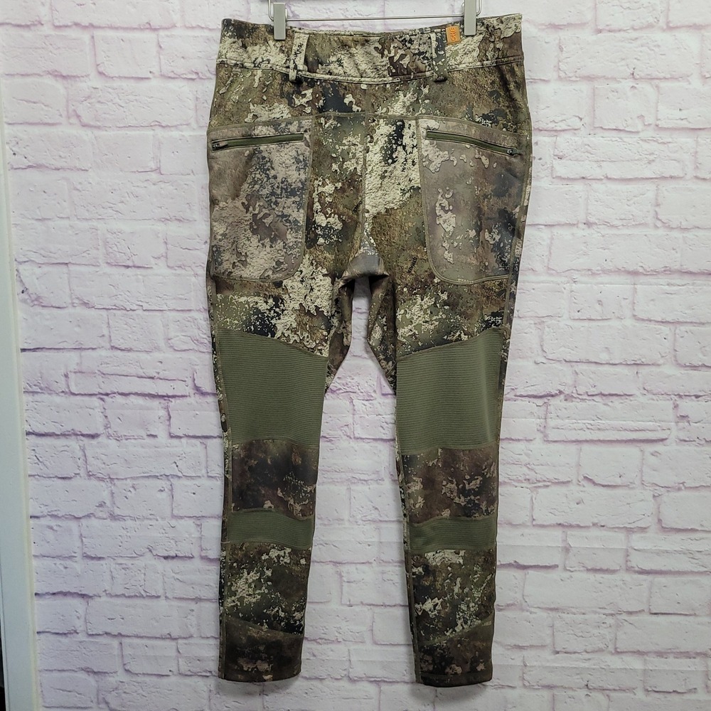 SHE Outdoor Camo Hunting Pants Women XL Stretch TrueTimber Strata Hiking Utility